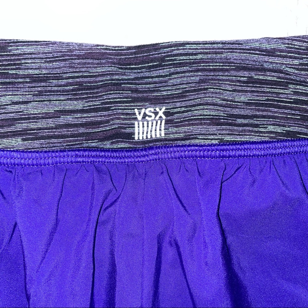 VSX Victoria Secret purple blue athletic shorts - Picture 5 of 7